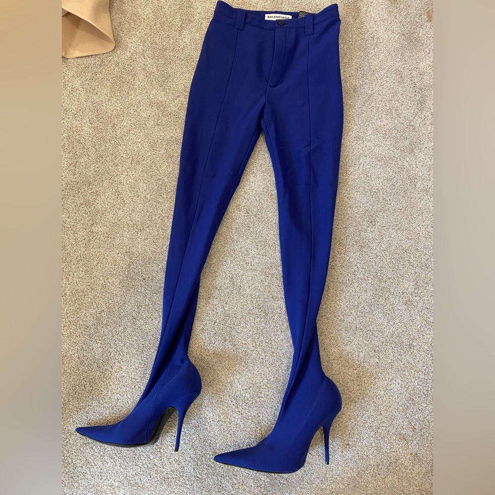 Balenciaga Pantashoes, Size 38 European pants (x-small/ small), Size 39 shoe